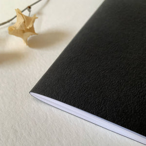 Set of 3 X A5 Slimline Embossed Notepad - Charcoal (Seconds)