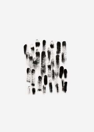 Brushes 01 wall print
