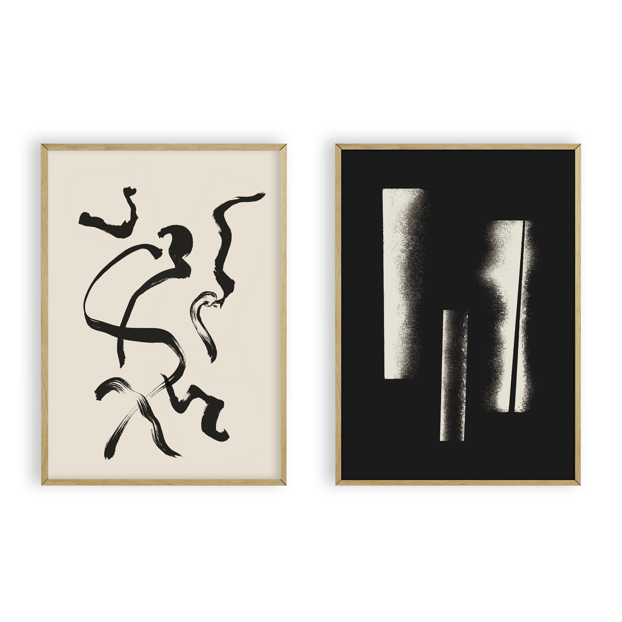 Two print gallery set