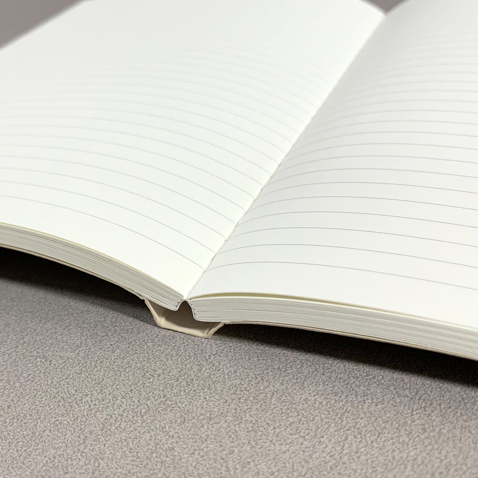 Layflat Softcover Notebook - Black Abstract Markings