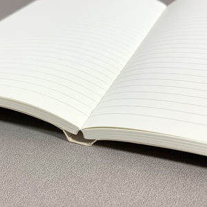 A5 Layflat Softcover Notebook - Tide Print