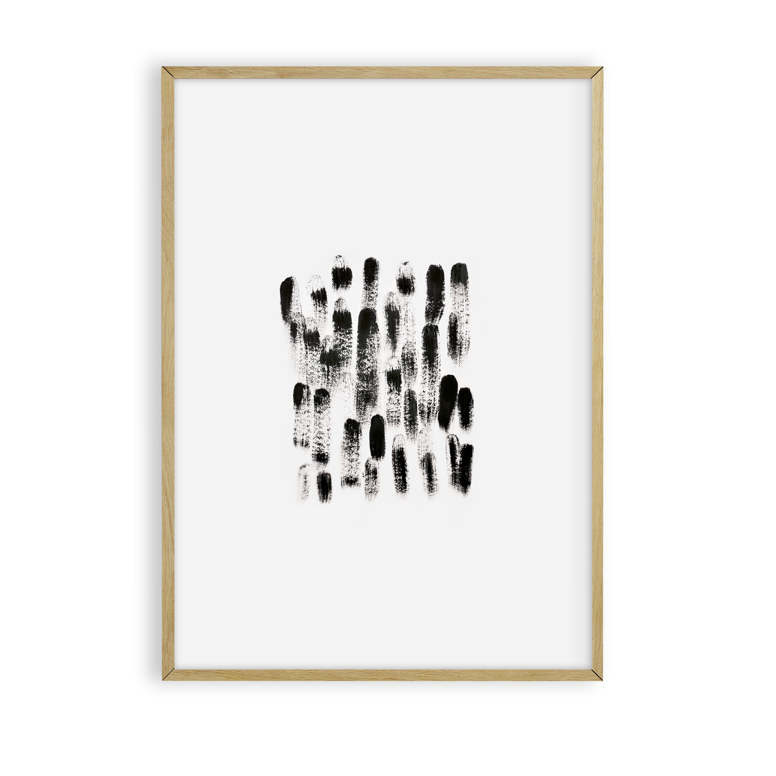 Brushes 01 wall print