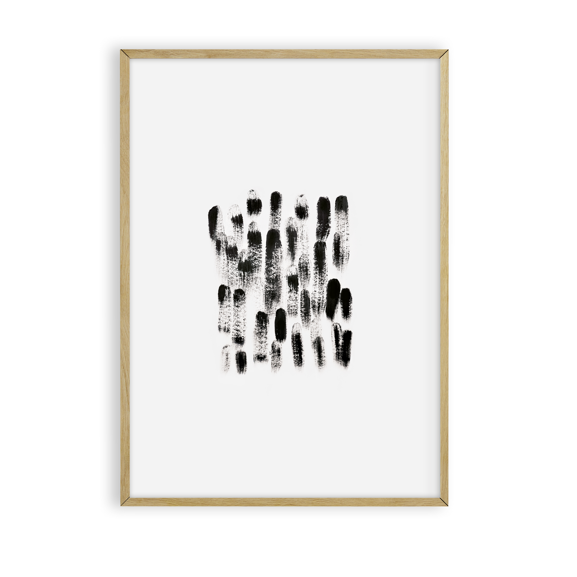 Brushes 01 wall print