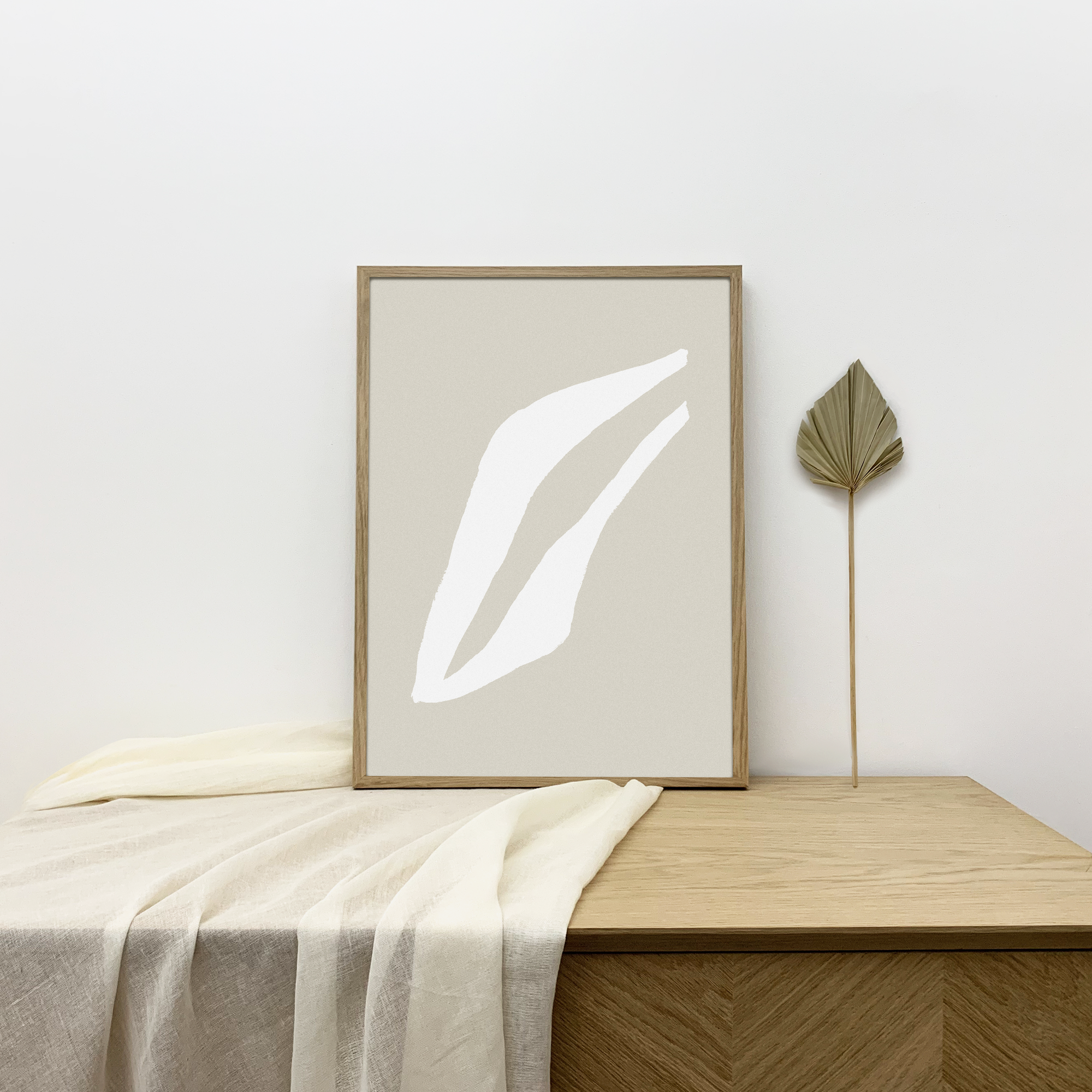 Leaf 01 wall print
