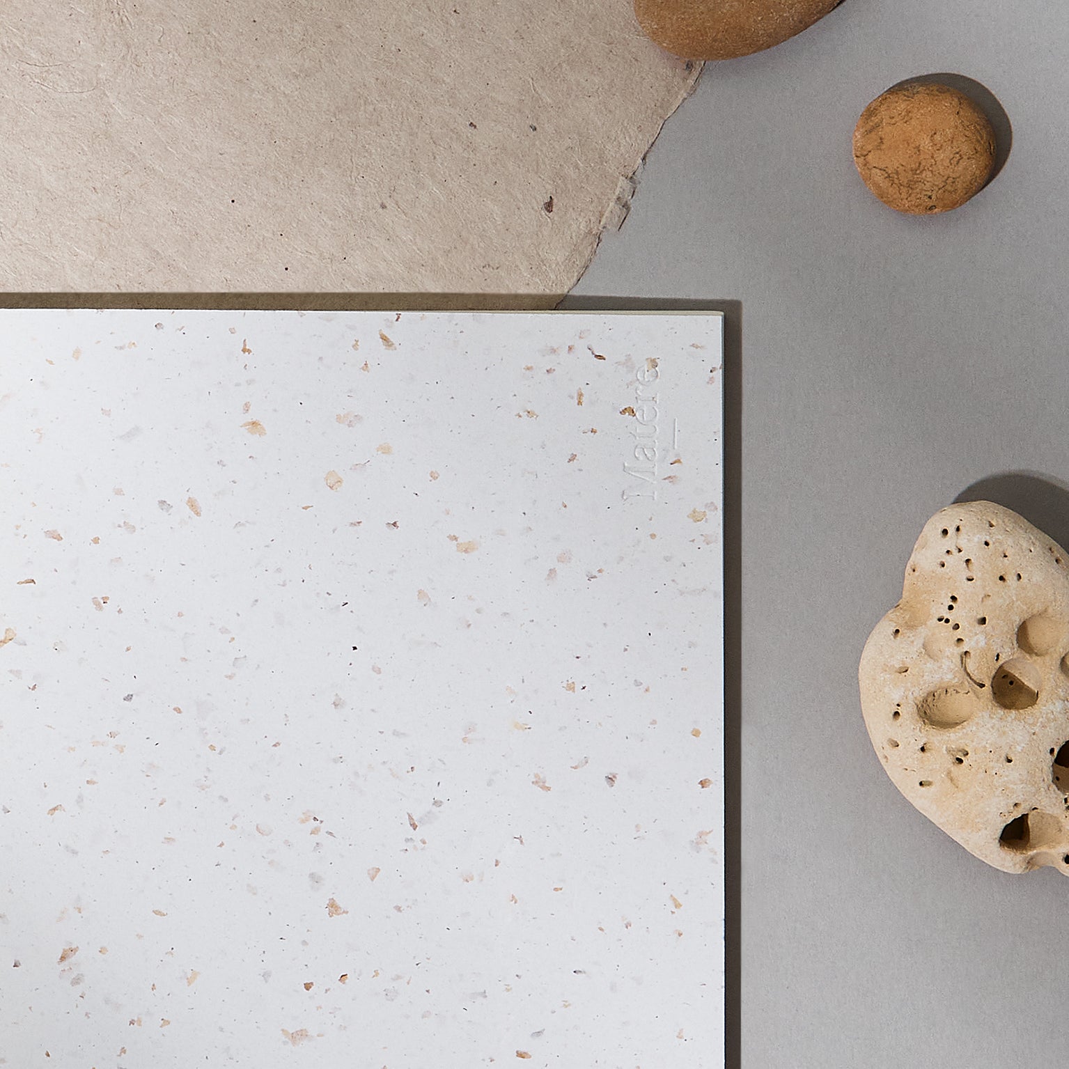 A5 Recycled Cover Notepad - Cappuccino