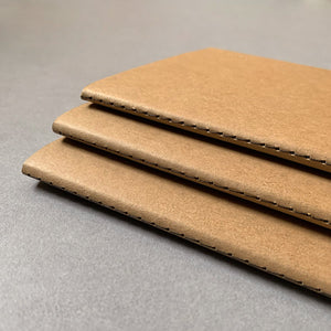 A5 Recycled Cover Notepad - Biscuit (Seconds)