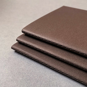 A5 Recycled Cover Notepad - Espresso