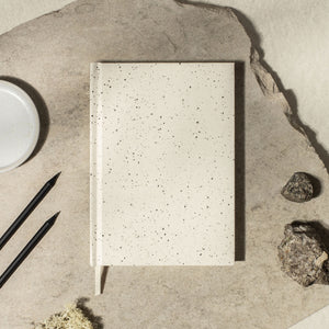 Speckle hardcover layflat notebook