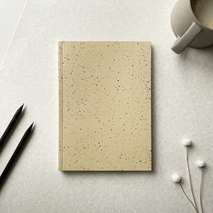 A5 Layflat Undated Planner Book - Fawn Speckle