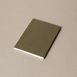 Khaki softcover layflat notebook
