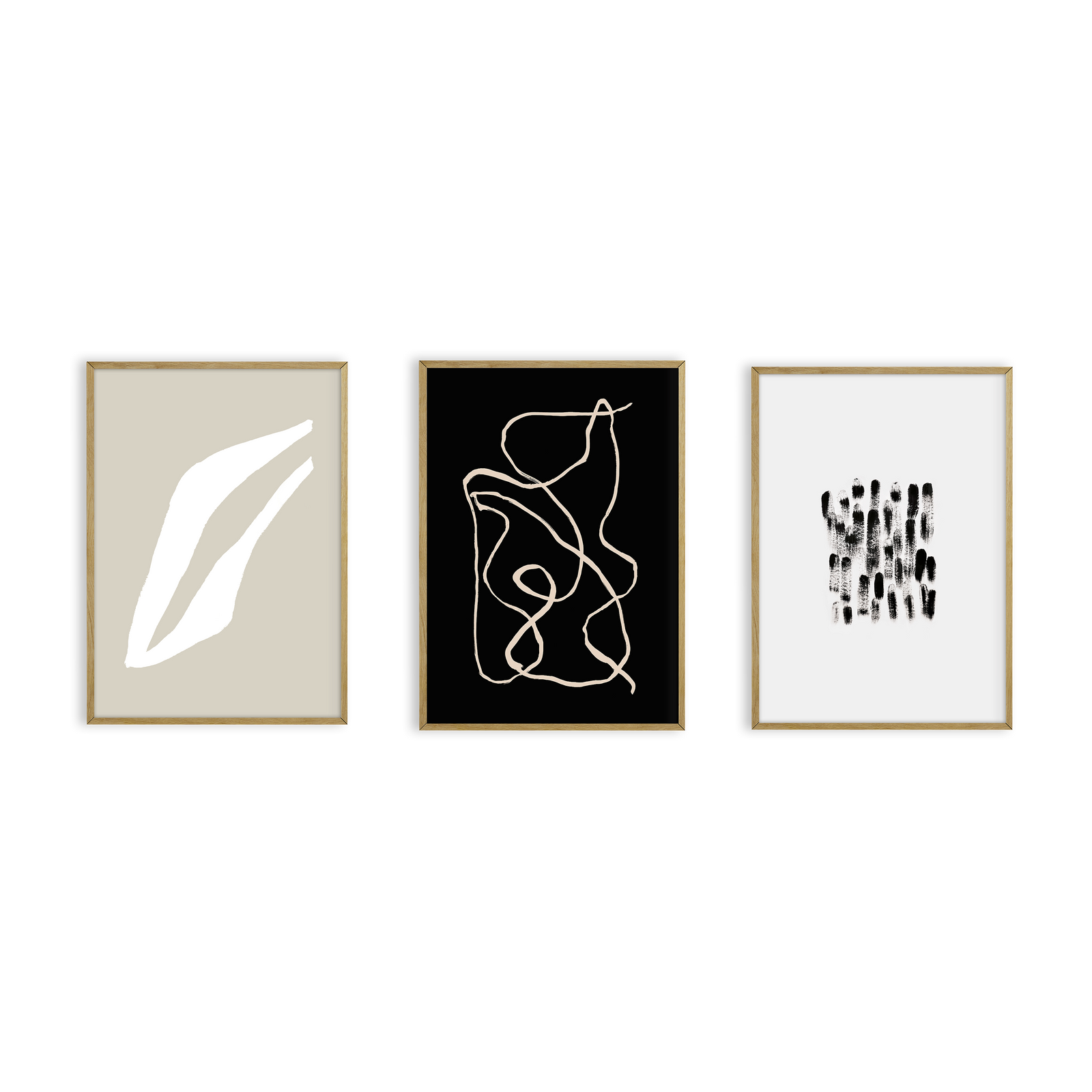 Three print gallery set