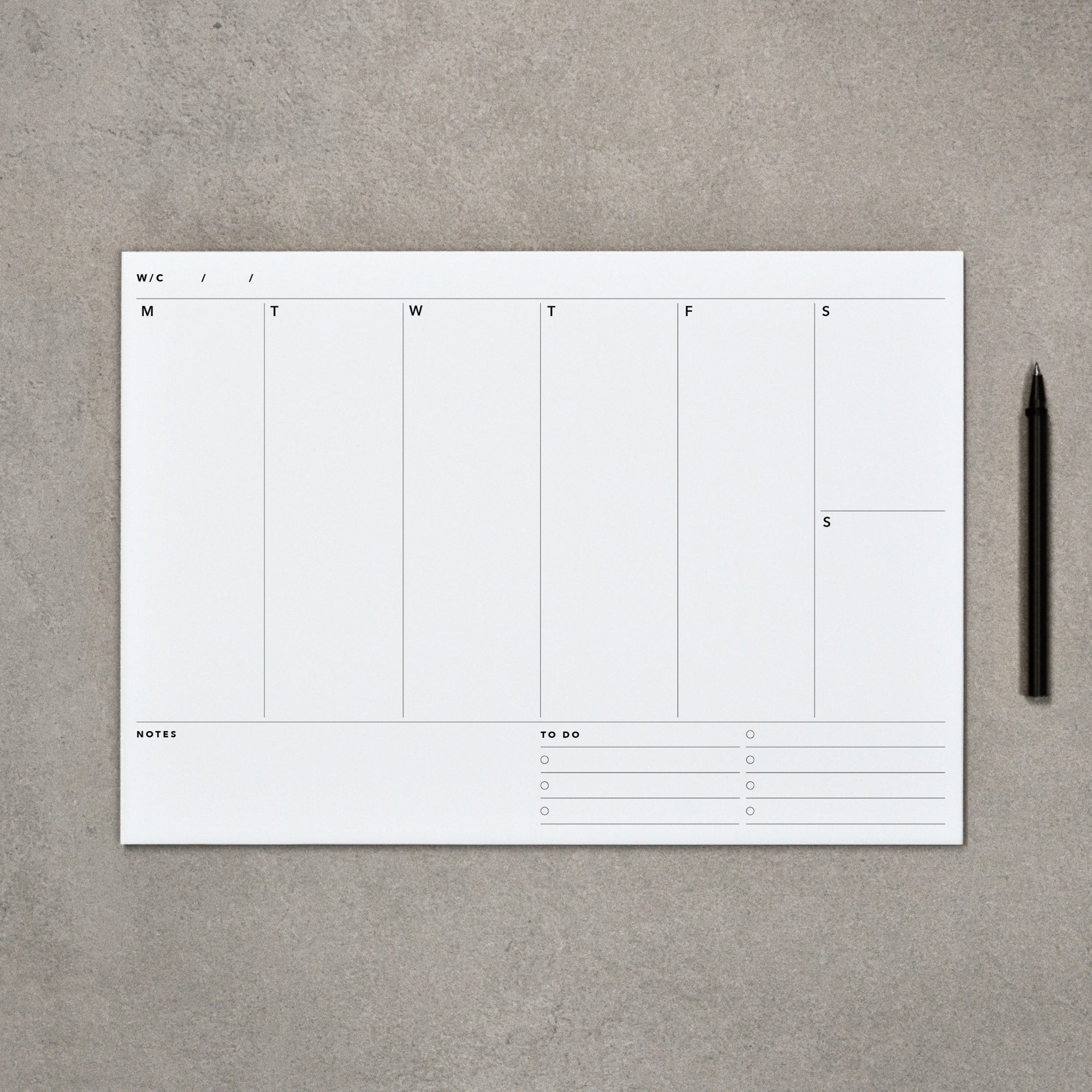Recycled Desk Planner Set