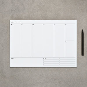Layflat Notebook + Recycled Planner Set