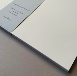 A4 Ivory weekly desk planner